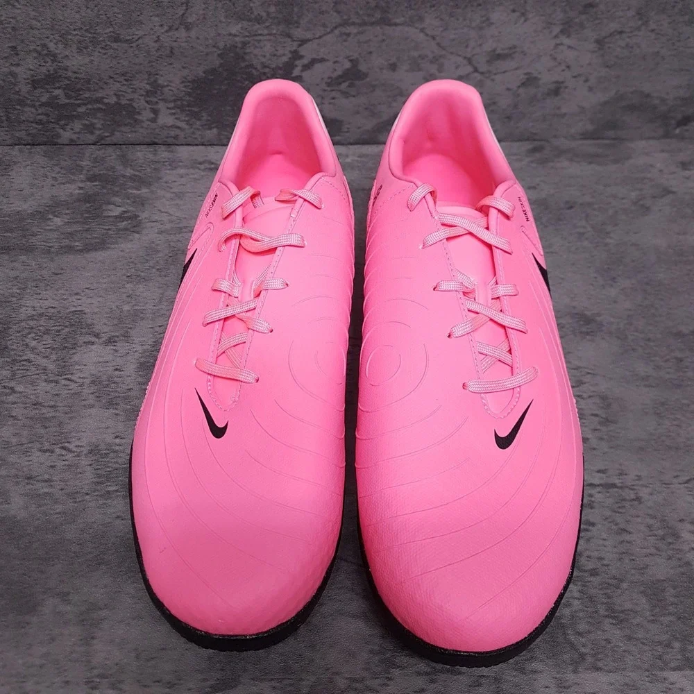 NIKE Phantom Gx II 2 Academy Ic‎ Soccer Shoes Mens Size 8 Sunset Pink Black